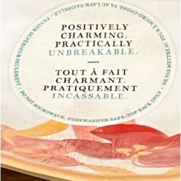 🌺 FLORAL VEGGIE/FRUIT/DIP Dishes with matching candle NWOT - Picture 5 of 6